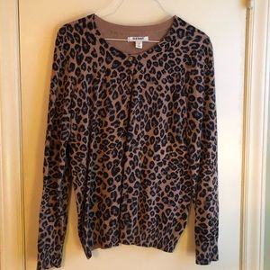 Leopard cardigan